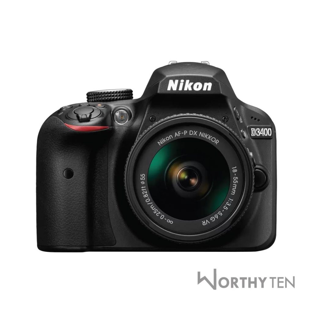 Nikon D3400 With 18-55mm Lens