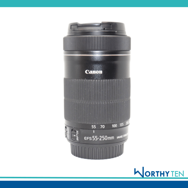 canon 55 250mm stm lens price