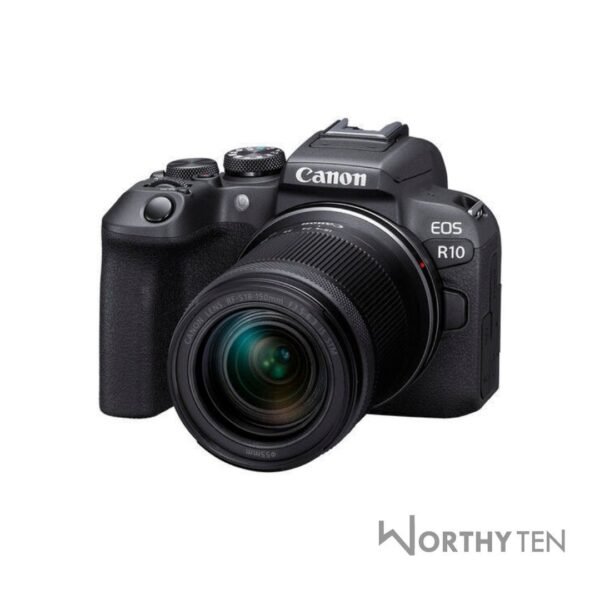 Canon EOS R10 24.2MP RF-S18-150 F3.5-6.3 IS STM Mirrorless Camera (APS-C Sendor, 4K UHD Video) for Wedding & Content Creators - Black